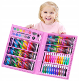 168 részes kreatív festő színező rajzkészlet Pink