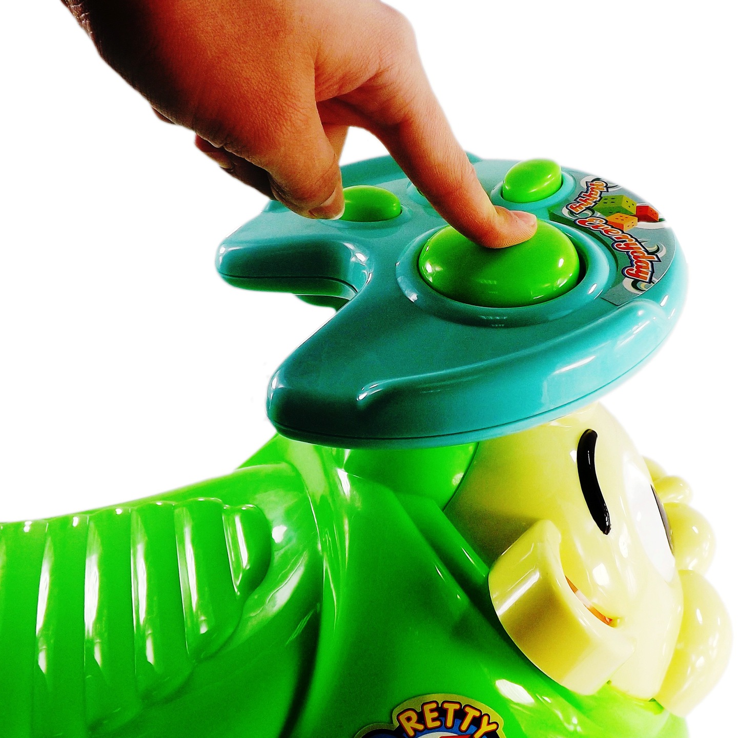 Babytaxi ráülős babajárgány fiús rider zöld