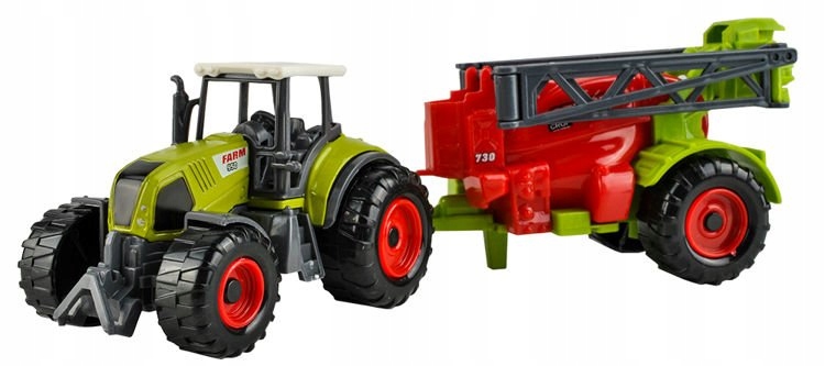 6 részes játék traktor farm szett
