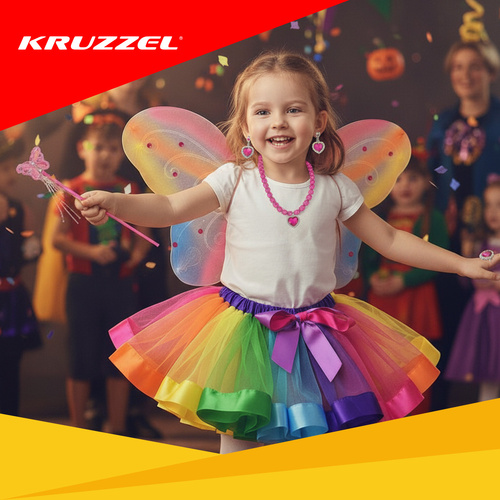 6 részes pillangó jelmez