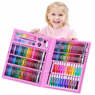 168 részes kreatív festő színező rajzkészlet Pink
