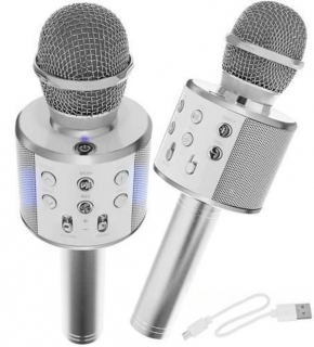 Vezeték nélküli karaoke mikrofon Silver
